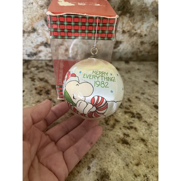 Ziggy Tom Wilson Vtg 1982 Christmas Satin Ornament Double Sided Comic Strip NEW - Picture 10 of 11